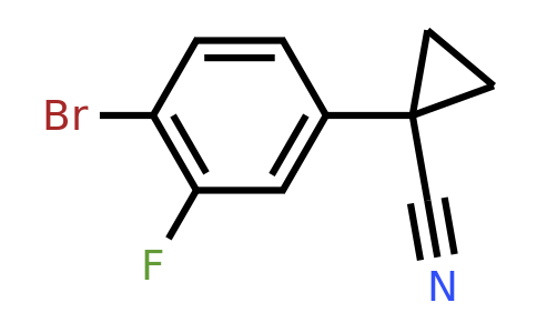 CAS 749269-73-6 | 1-(4-bromo-3-fluorophenyl)cyclopropane-1-carbonitrile