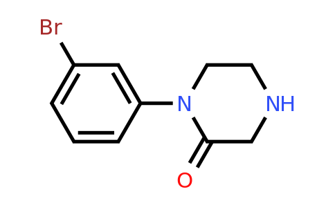 CAS 749833-17-8 | 1-(3-Bromo-phenyl)-piperazin-2-one