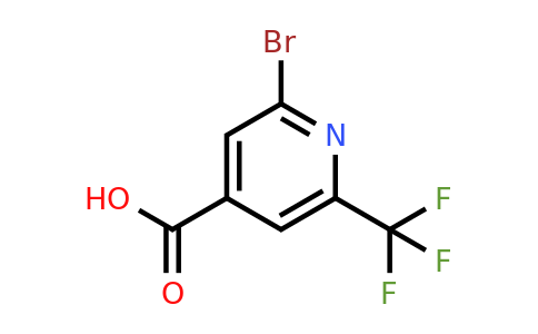 CAS 749875-11-4 | 2-Bromo-6-(trifluoromethyl)isonicotinic acid