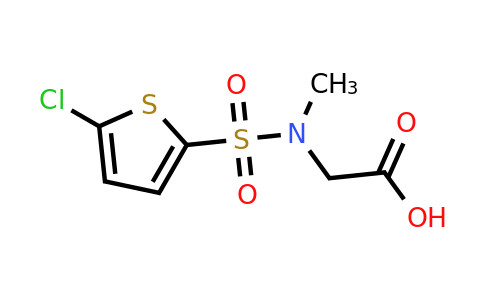 CAS 749897-58-3 | 2-(N-methyl5-chlorothiophene-2-sulfonamido)acetic acid