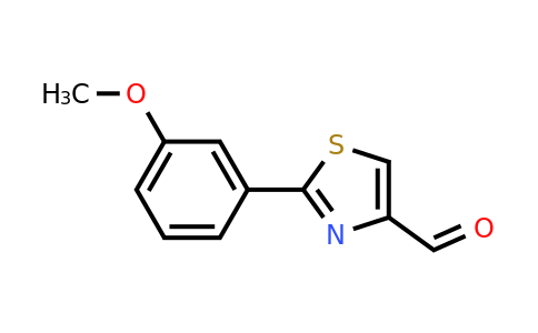 CAS 749902-11-2 | 2-(3-Methoxy-phenyl)-thiazole-4-carbaldehyde
