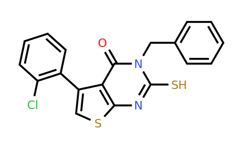 CAS 749902-88-3 | 3-benzyl-5-(2-chlorophenyl)-2-sulfanyl-3H,4H-thieno[2,3-d]pyrimidin-4-one