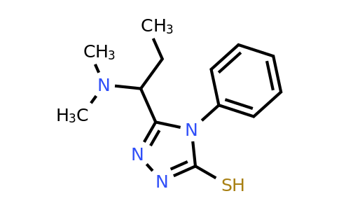 CAS 749906-81-8 | 5-[1-(dimethylamino)propyl]-4-phenyl-4H-1,2,4-triazole-3-thiol