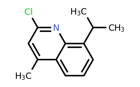 CAS 749906-83-0 | 2-chloro-4-methyl-8-(propan-2-yl)quinoline