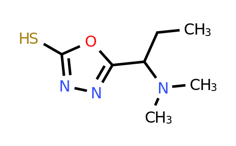 CAS 749906-86-3 | 5-[1-(dimethylamino)propyl]-1,3,4-oxadiazole-2-thiol
