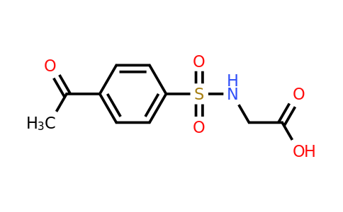 CAS 749920-47-6 | 2-(4-acetylbenzenesulfonamido)acetic acid