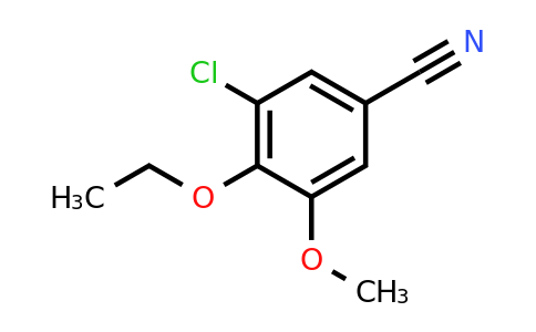 CAS 749920-57-8 | 3-chloro-4-ethoxy-5-methoxybenzonitrile