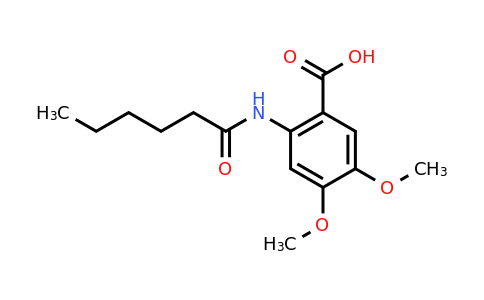 CAS 749920-65-8 | 2-hexanamido-4,5-dimethoxybenzoic acid