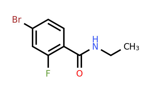 CAS 749927-82-0 | 4-Bromo-N-ethyl-2-fluorobenzamide