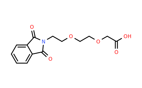 CAS 75001-09-1 | 2-(2-(2-(1,3-Dioxoisoindolin-2-yl)ethoxy)ethoxy)acetic acid