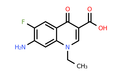 CAS 75001-63-7 | 7-Amino-1-ethyl-6-fluoro-4-oxo-1,4-dihydroquinoline-3-carboxylic acid