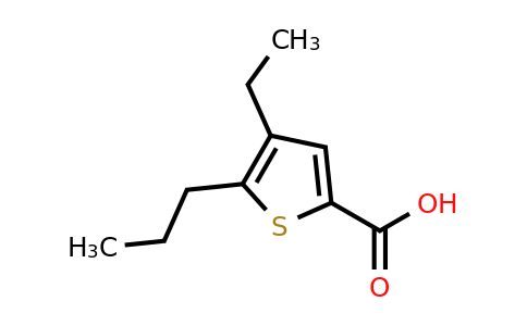 CAS 750598-98-2 | 4-ethyl-5-propylthiophene-2-carboxylic acid