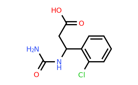 CAS 750599-02-1 | 3-(carbamoylamino)-3-(2-chlorophenyl)propanoic acid