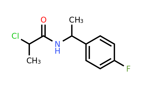 CAS 750599-03-2 | 2-Chloro-N-(1-(4-fluorophenyl)ethyl)propanamide