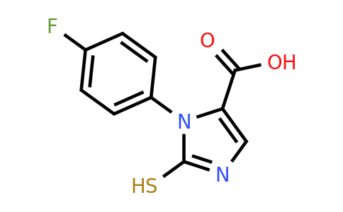 CAS 750599-17-8 | 1-(4-fluorophenyl)-2-sulfanyl-1H-imidazole-5-carboxylic acid