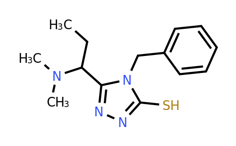 CAS 750599-42-9 | 4-benzyl-5-[1-(dimethylamino)propyl]-4H-1,2,4-triazole-3-thiol