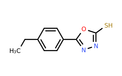 CAS 750607-48-8 | 5-(4-ethylphenyl)-1,3,4-oxadiazole-2-thiol