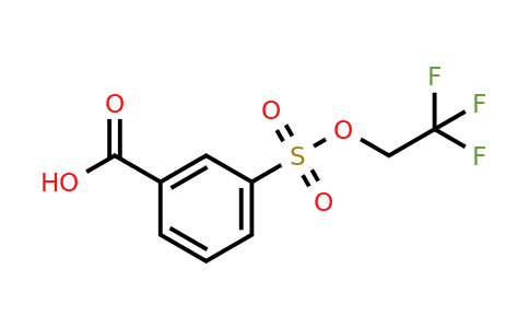 CAS 750607-75-1 | 3-[(2,2,2-trifluoroethoxy)sulfonyl]benzoic acid