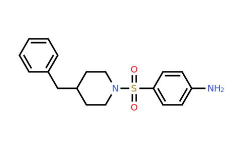 CAS 750607-84-2 | 4-[(4-benzylpiperidin-1-yl)sulfonyl]aniline