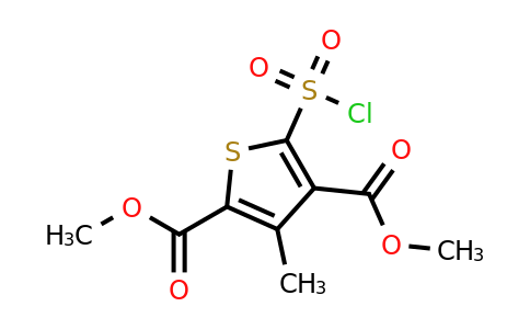 CAS 750611-26-8 | 2,4-dimethyl 5-(chlorosulfonyl)-3-methylthiophene-2,4-dicarboxylate