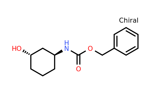 CAS 750649-44-6 | benzyl N-[(1S,3S)-3-hydroxycyclohexyl]carbamate