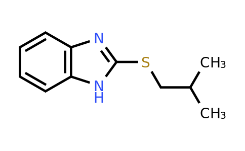 CAS 75080-14-7 | 2-[(2-methylpropyl)sulfanyl]-1H-1,3-benzodiazole