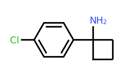CAS 75095-80-6 | 1-(4-Chlorophenyl)cyclobutanamine