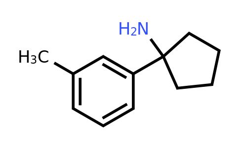 CAS 75095-82-8 | 1-(3-Methylphenyl)cyclopentan-1-amine