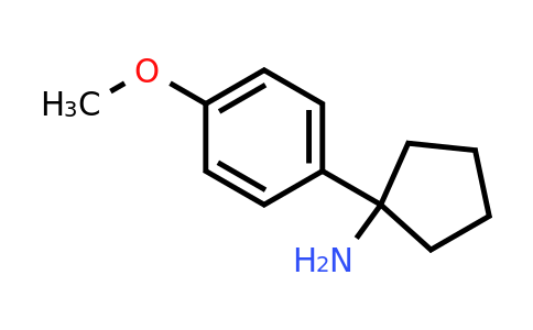 CAS 75095-85-1 | 1-(4-methoxyphenyl)cyclopentanamine