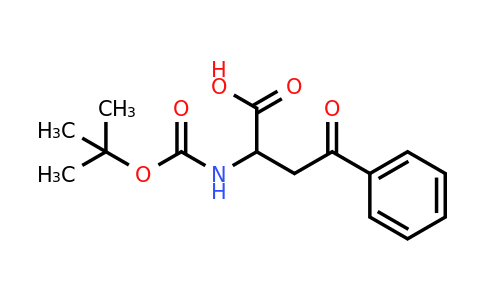 CAS 75162-02-6 | 2-{[(tert-butoxy)carbonyl]amino}-4-oxo-4-phenylbutanoic acid