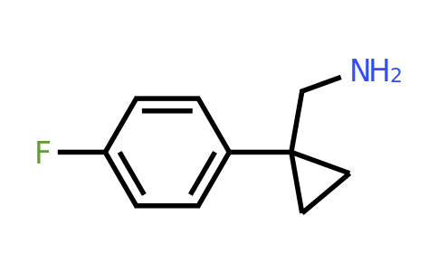 CAS 75180-46-0 | [1-(4-Fluorophenyl)cyclopropyl]methanamine