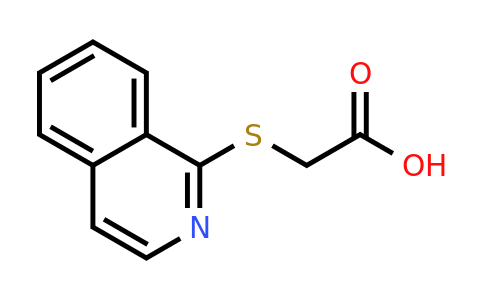 CAS 7521-25-7 | 2-(isoquinolin-1-ylsulfanyl)acetic acid
