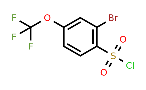 CAS 752132-49-3 | 2-bromo-4-(trifluoromethoxy)benzene-1-sulfonyl chloride
