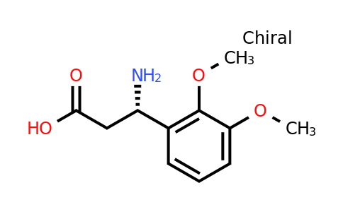 CAS 752198-18-8 | (S)-3-Amino-3-(2,3-dimethoxy-phenyl)-propionic acid