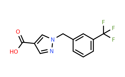 CAS 752222-88-1 | 1-{[3-(trifluoromethyl)phenyl]methyl}-1H-pyrazole-4-carboxylic acid
