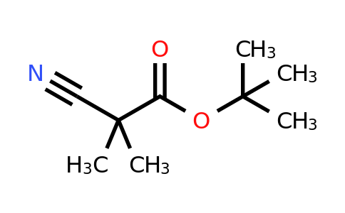 CAS 75235-66-4 | tert-butyl 2-cyano-2,2-dimethylacetate