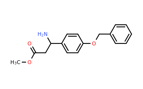 CAS 752966-27-1 | Methyl 3-Amino-3-[4-(phenylmethoxy)phenyl]propionate