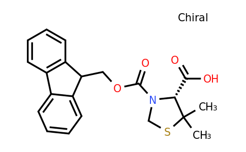 CAS 753030-79-4 | (R)-3-(((9H-Fluoren-9-yl)methoxy)carbonyl)-5,5-dimethylthiazolidine-4-carboxylic acid