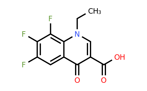 CAS 75338-42-0 | 1-Ethyl-6,7,8-trifluoro-4-oxo-1,4-dihydroquinoline-3-carboxylic acid