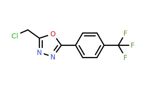 CAS 753479-67-3 | 2-(Chloromethyl)-5-[4-(trifluoromethyl)phenyl]-1,3,4-oxadiazole