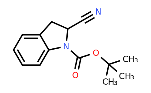 CAS 753480-67-0 | tert-Butyl 2-cyanoindoline-1-carboxylate