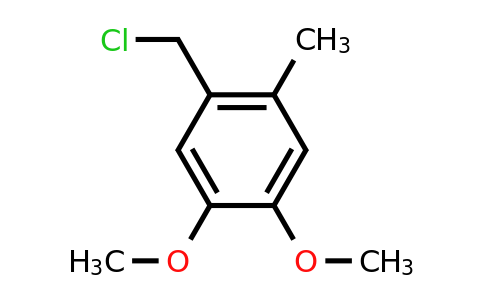 CAS 7537-05-5 | 1-(chloromethyl)-4,5-dimethoxy-2-methylbenzene