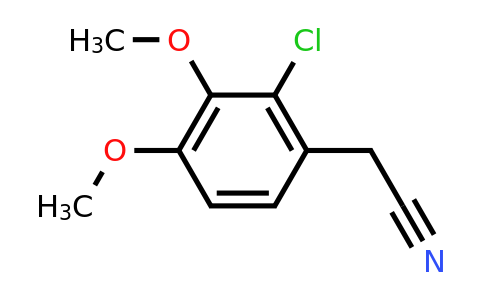 CAS 7537-07-7 | 2-(2-Chloro-3,4-dimethoxyphenyl)acetonitrile