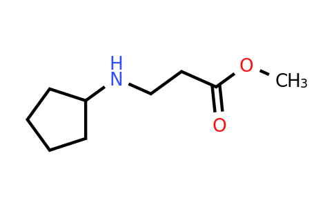 CAS 754125-43-4 | Methyl 3-(cyclopentylamino)propanoate
