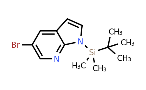CAS 754214-54-5 | 1H-Pyrrolo[2,3-B]pyridine, 5-bromo-1-[(1,1-dimethylethyl)dimethylsilyl]-
