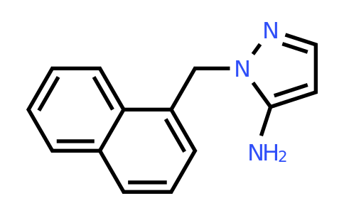 CAS 75427-10-0 | 1-(Naphthalen-1-ylmethyl)-1H-pyrazol-5-amine