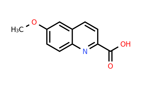 CAS 75433-99-7 | 6-Methoxyquinoline-2-carboxylic acid