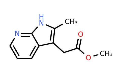 CAS 7546-52-3 | methyl 2-{2-methyl-1H-pyrrolo[2,3-b]pyridin-3-yl}acetate