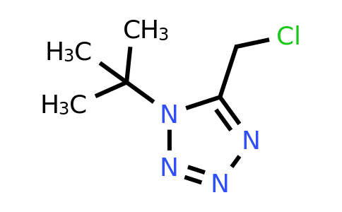 CAS 75470-92-7 | 1-tert-butyl-5-(chloromethyl)-1H-1,2,3,4-tetrazole