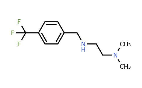 CAS 755021-22-8 | [2-(Dimethylamino)ethyl]({[4-(trifluoromethyl)phenyl]methyl})amine
